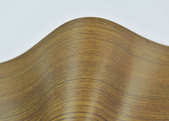 Folha do Pvc da imprensa do vácuo para portas Matte Wood Grain do vestuário 1420mm