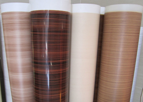 Folha de mobiliário em PVC em madeira em relevo para decoração de placas de partículas 0,15-0,30 mm