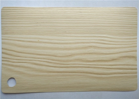 Decoração de 8 Mil Wood Grain Pvc Film para a placa da mobília