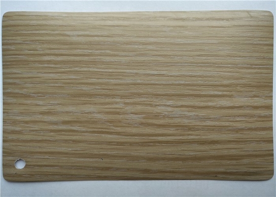 Folha autoadesiva do Pvc de Deco para a textura de madeira da madeira compensada do painel de partículas do MDF