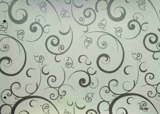 Filme decorativo de PVC impresso com espessura de 0,30 mm para laminação de placas de MDF