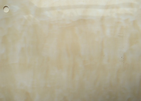 Efeito decorativo do mármore do filme do PVC da cor bege para a coberta da superfície de tampo da mesa