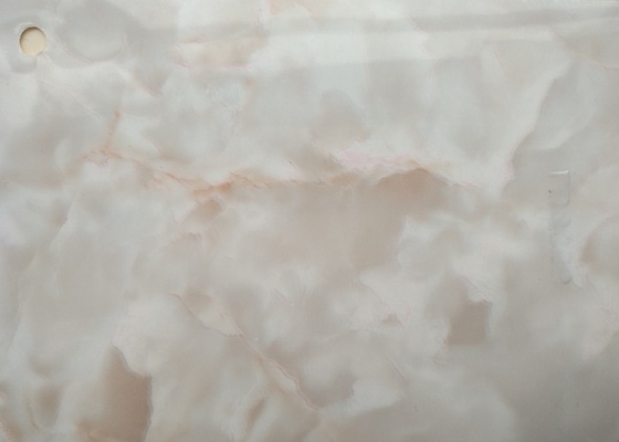Filme de alto brilho do PVC do risco UV para o efeito do mármore da decoração da bancada