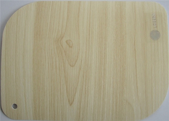 Folha estratificada de alto brilho do Pvc para o perfil de madeira de WPC Aluminmum