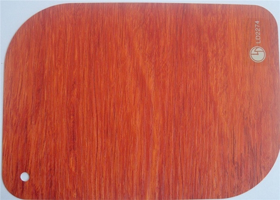 Folha da membrana do Pvc do vácuo para o armário Matte Wood Effect das portas do Mdf