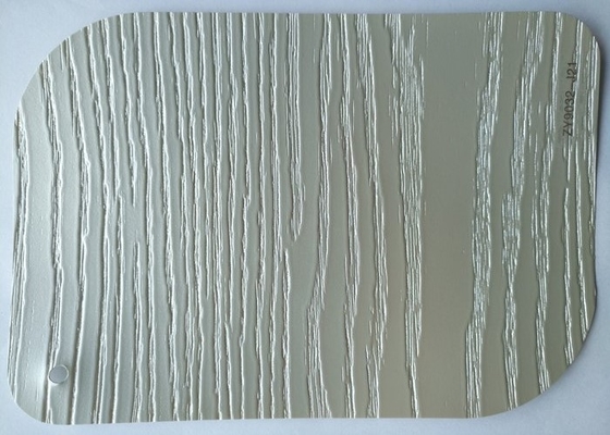 A laminação do PVC do cinza cobre a tampa gravada 3D 0.30mm da mobília