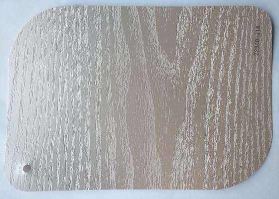 Espessura decorativa 0.10mm da folha do PVC da textura da madeira da cor sólida