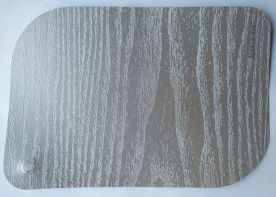 Espessura decorativa 0.10mm da folha do PVC da textura da madeira da cor sólida
