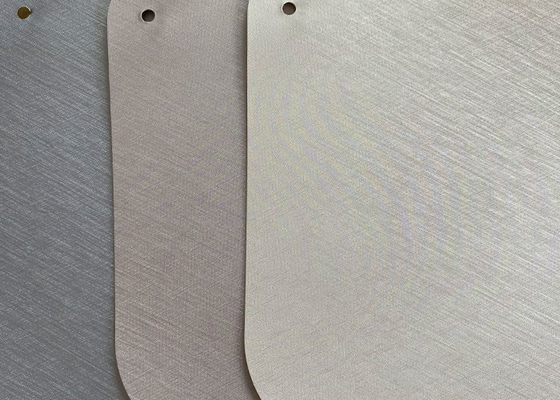 De prata escovado gravou o rolo decorativo da folha do PVC torna 3D gravou