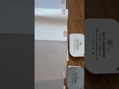 filme decorativo gravado do PVC