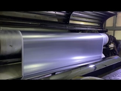 filme decorativo riscado de prata do PVC do projeto